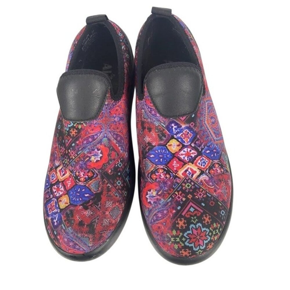 Alegria By PG Lite  Eden Beauty Blur Multi Color Slip On  Clogs Size 7.‎